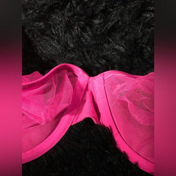 💕Mesh hot pink bra💕 - Picture 4 of 6